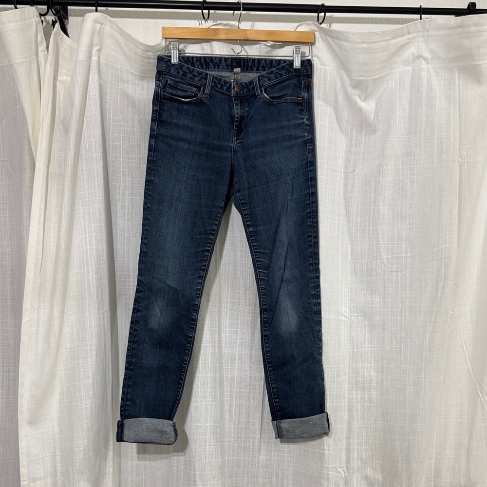 Banana Republic Dark Wash Ankle Jeans